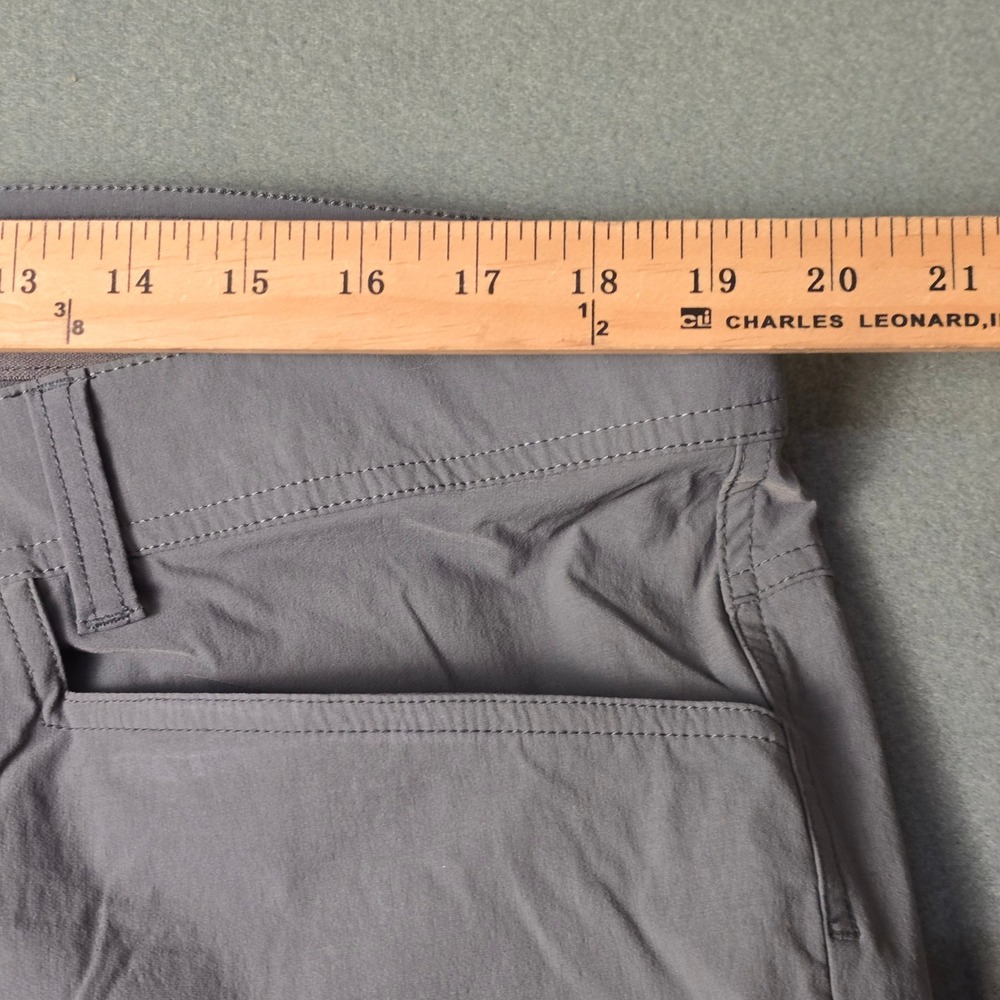AFTCO Mens Gray Fishing Cargo Pants Size 40 Nylon Spandex Outdoor Hiking Pockets - Picture 5 of 12